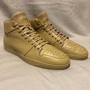 Lavati Peach Italian Leather Sneakers